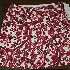 Lilly Pulitzer Luxletic Monica Skort in the Coconut Slice of Paradise Size 6
